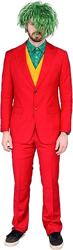 Disfraz de payaso psicópata de lujo para adultos