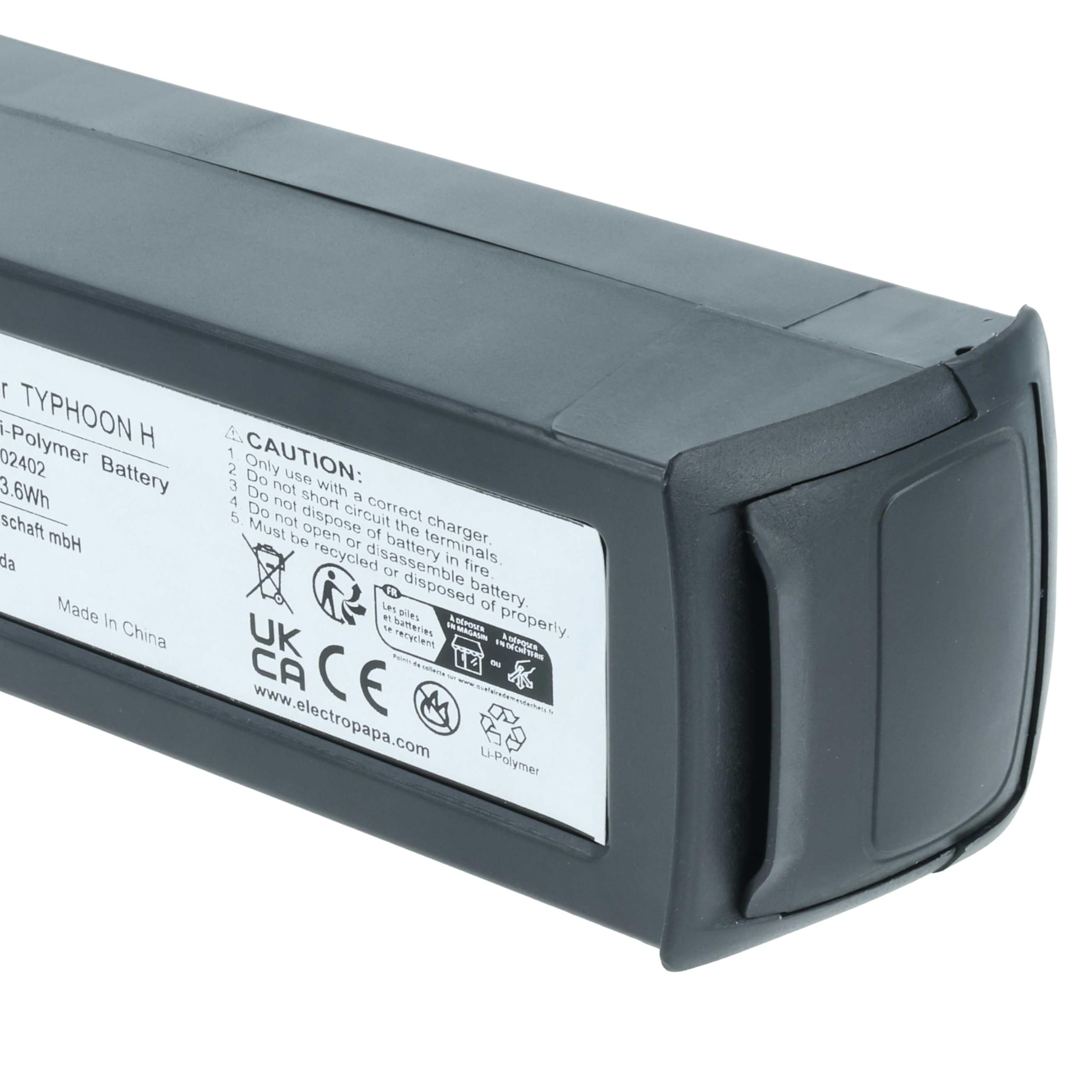 vhbw batteria compatibile con Yuneec H480, Typhoon H drone quadricottero multicottero (7000mAh, 14,8V, Li-Poly)