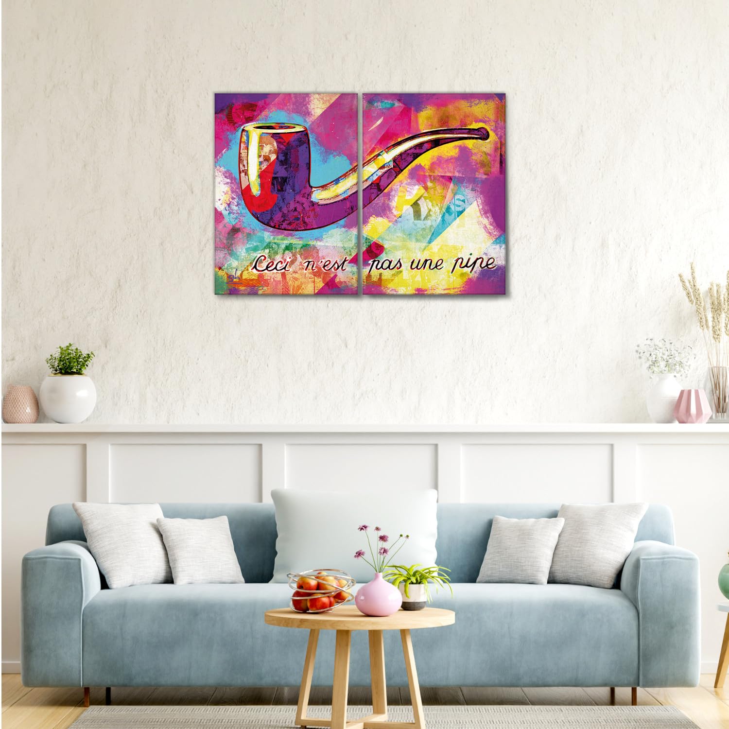 31 - La Gran Ola Dorada - Cuadro - Vidrio Acrílico - 50x70