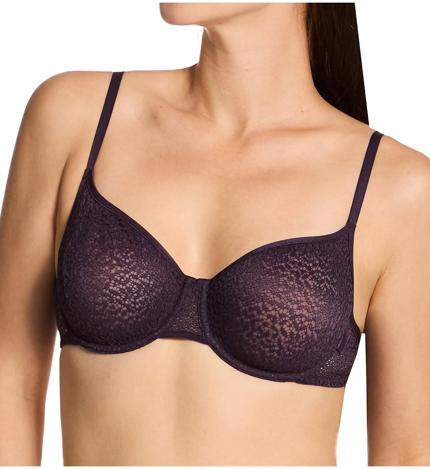 DKNY womens Dkny Womens Modern Lace Unlined Demi Bra