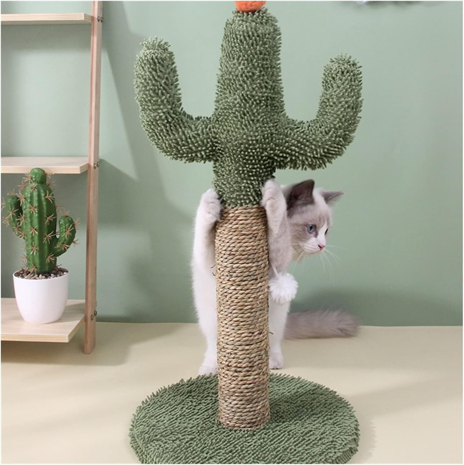 GLigeT Cat Climbing Tower Cactus Cat Climbing Frame Cat Scratching Board Cat Scratching Post Cat Litter Cat Jumping Platform Tree Cat Toy Cat Climbing Frame