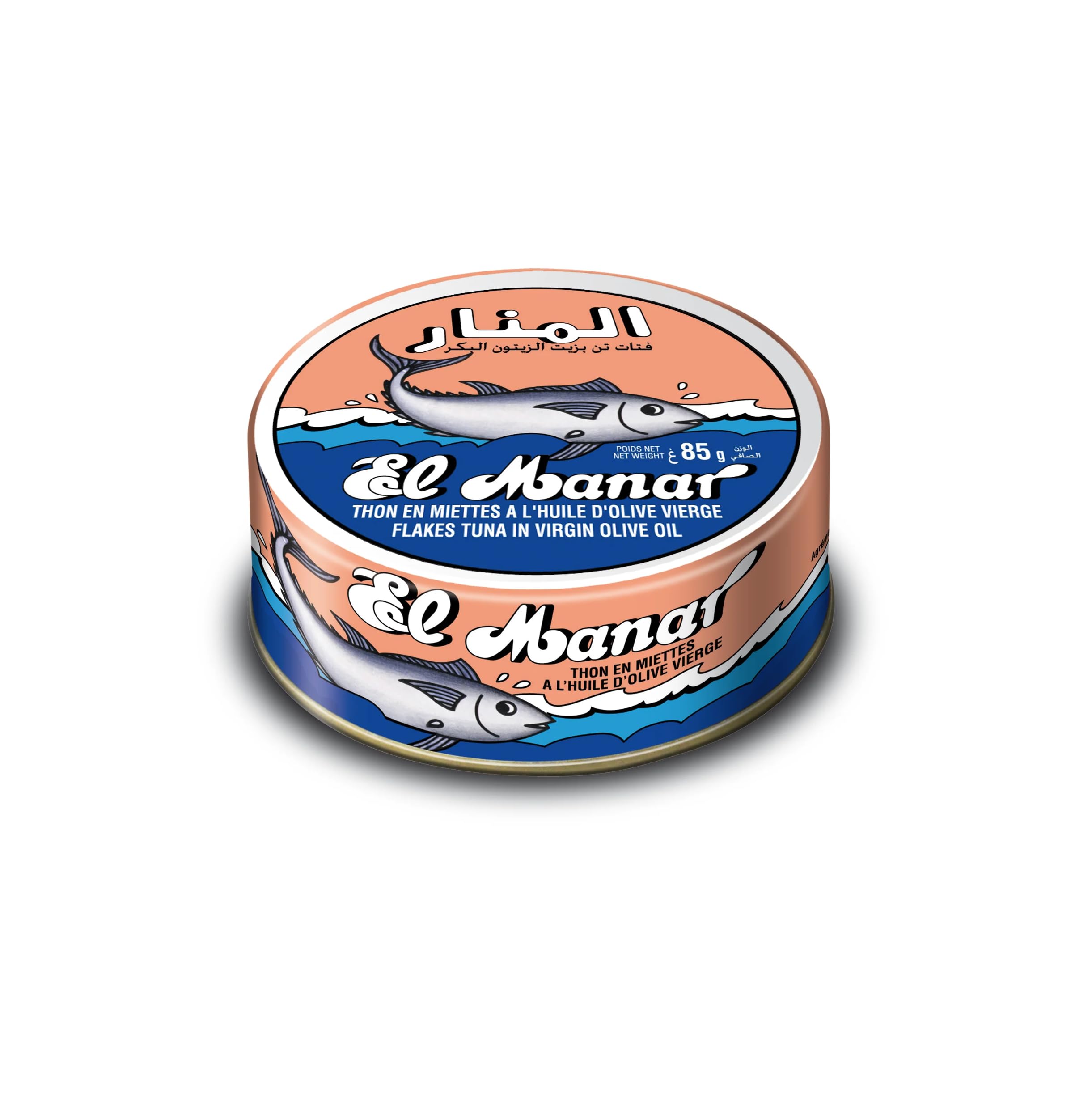 QualityFood El Manar Flakes tuna in virgin olive oil 85g Piece