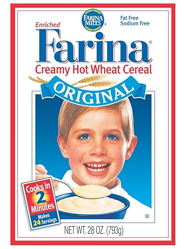 Farina Cereal cremoso de trigo caliente cajas de 280 onzas paquete de 6
