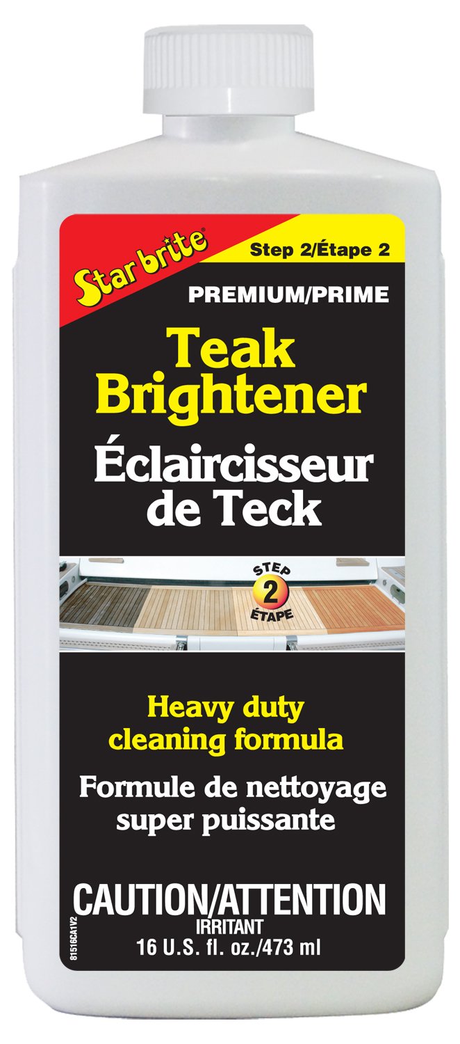 Nettoyant Pour Teck STAR BRITE 478036 - Sans Acide - Élimine Taches Et Noircissement - Pour Bois Précieux