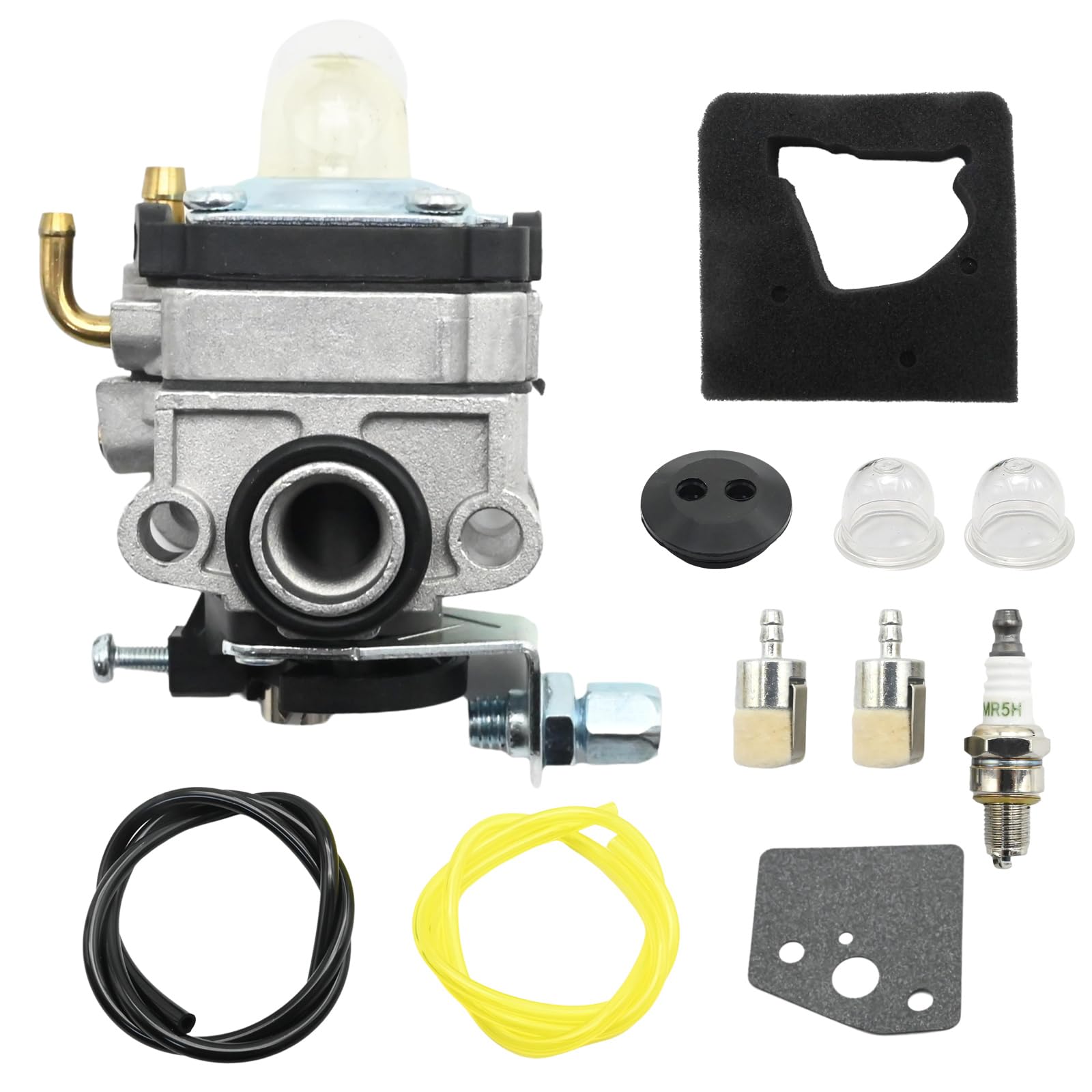 Hoypeyfiy 16100-ZM5-803 Carburettor Air Filter Kit with Fuel Filter Spark Plug