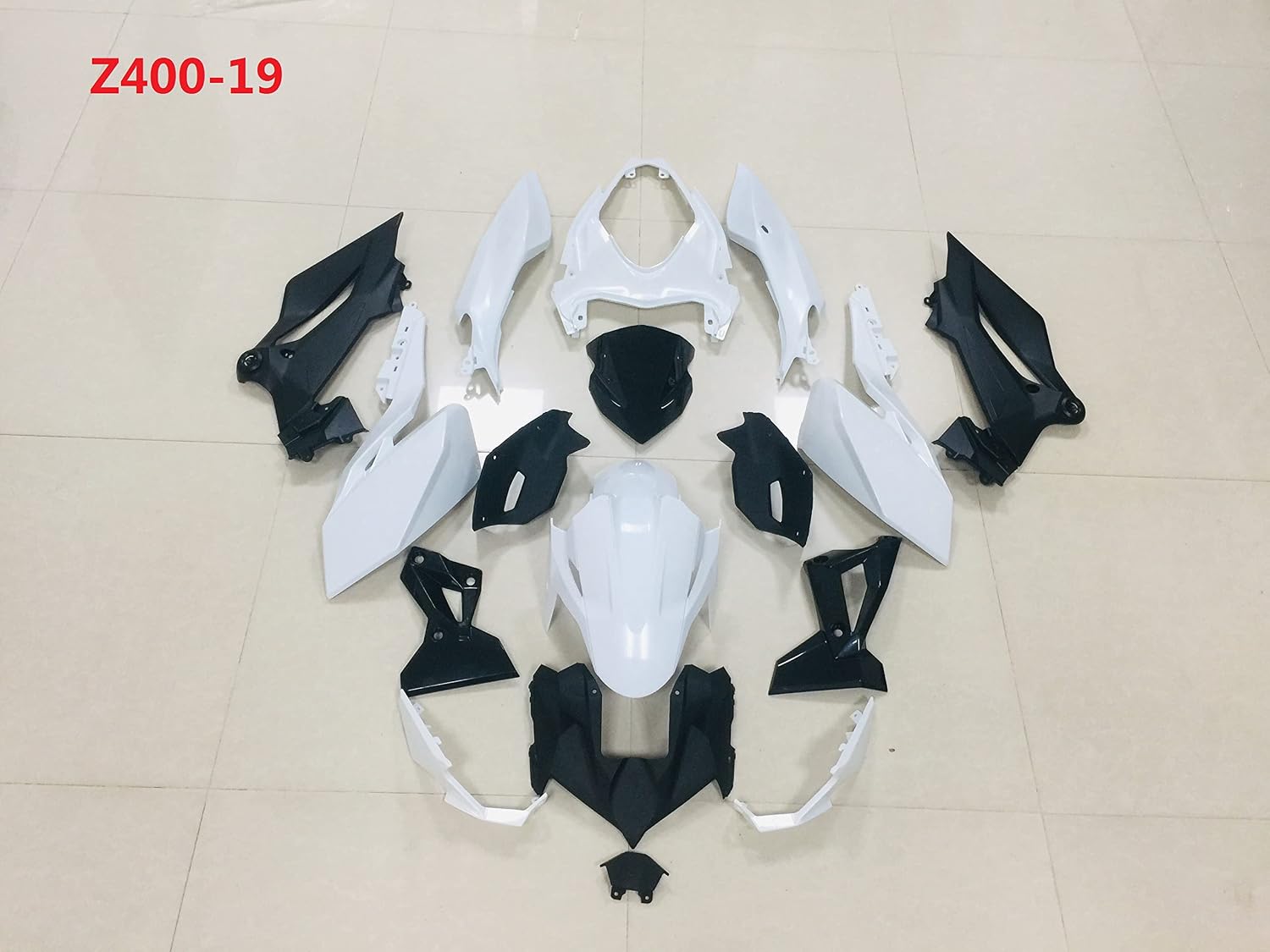 Unpainted Fairing Kit For Kawasaki Z400 2019 2020 2021 Motorcycle Bodywork Set (Pieces/kit: 17)