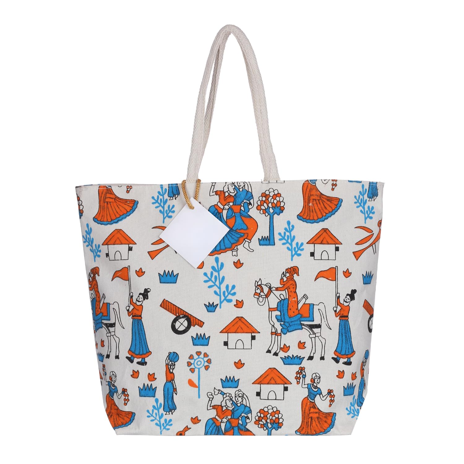 SAINIKS - ACCESS TO QUALITY Tote Bags for Women with Zip, College Bag for Girls, Tote Bag for Traveling & Daily Use | Gifts for Women (Pack of 1) (B0C6XJDTZB) Amazon Price History, Amazon Price Tracker