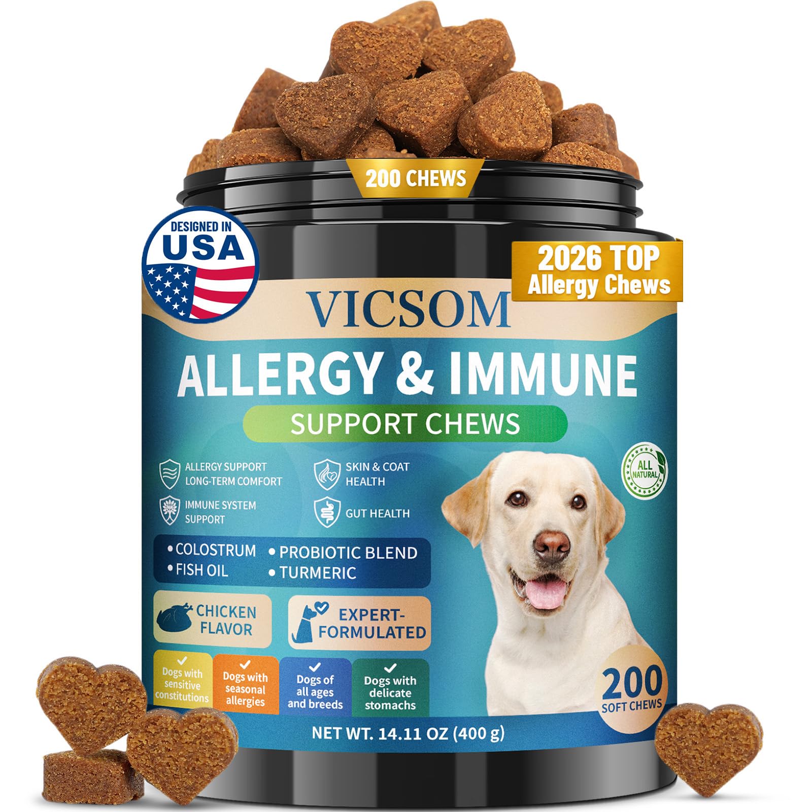 VICSOM Allergy Chews