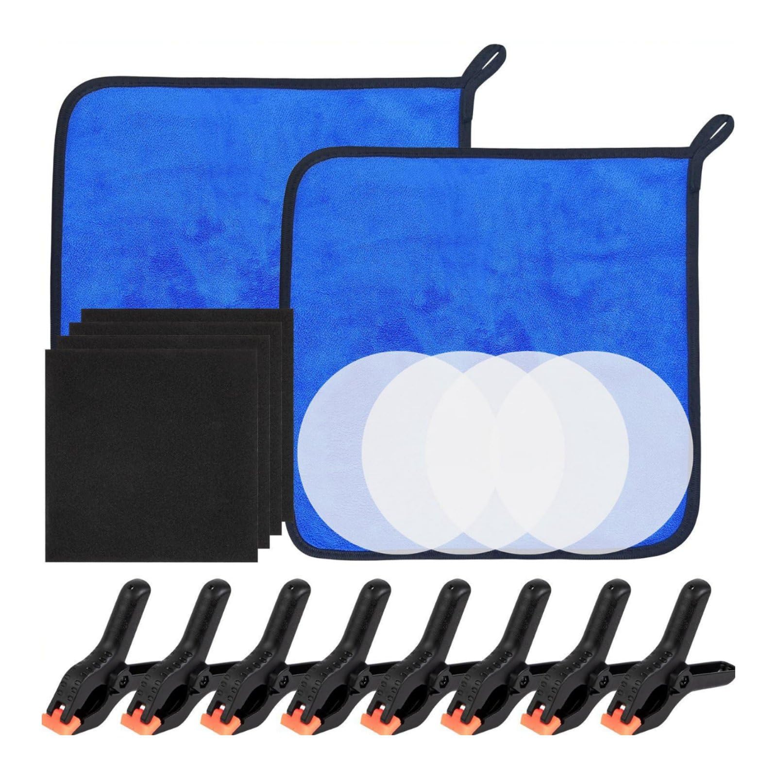18 Pieces 4 in 1 Card Cleaner Set Flattening Card Straightening Kit Easy to Clean Collectible Supplies Collector Gift for Collectors, Collection Storage, Desk, Set-picture-29