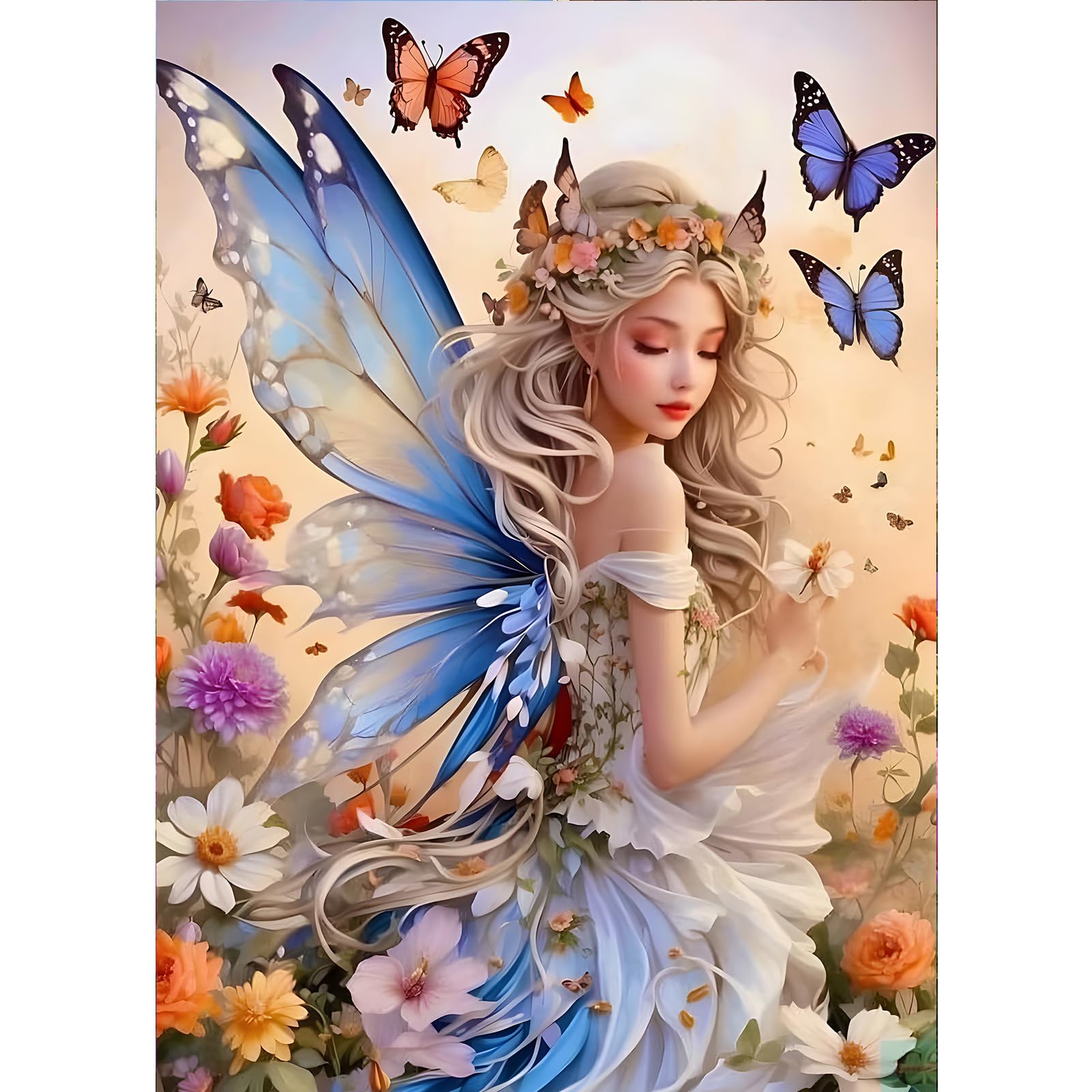 gdyeeh fille ange diamond painting 5d