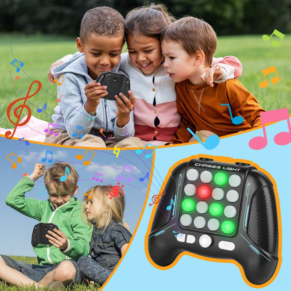 Pop It Électronique Quick Push Pop Game Fidget Toys Pro Avec Console Pour Ballon De Football Pivotant à 360° Pour Enfants Et Adultes, Jouet Anti-stress, Jeu De Bulles, Cadeau Pour Garçons, Filles