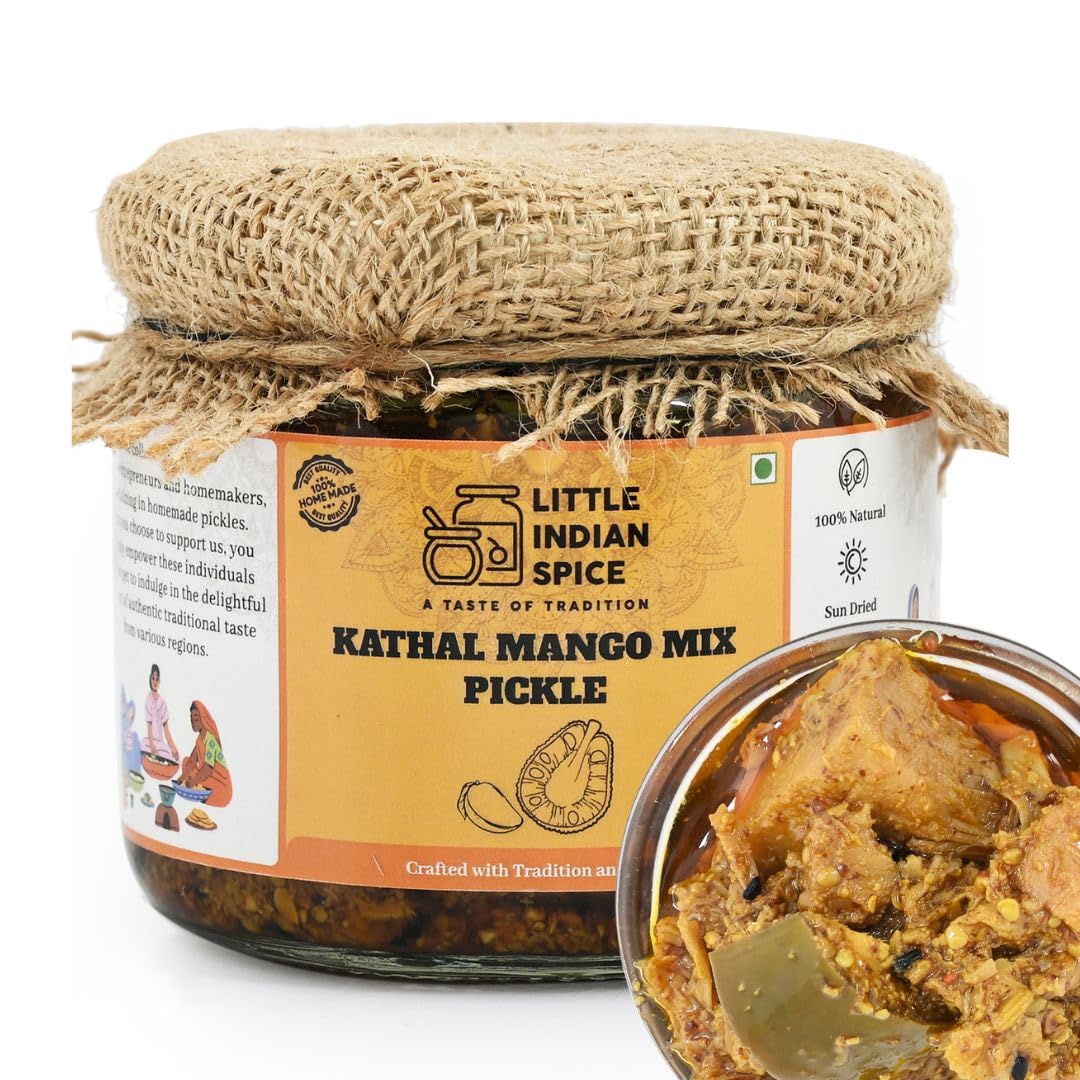 Little Indian Spice Kathal Mango Mix Pickle | Homemade | 250 Gm (B0D7W9VT52) Amazon Price History, Amazon Price Tracker