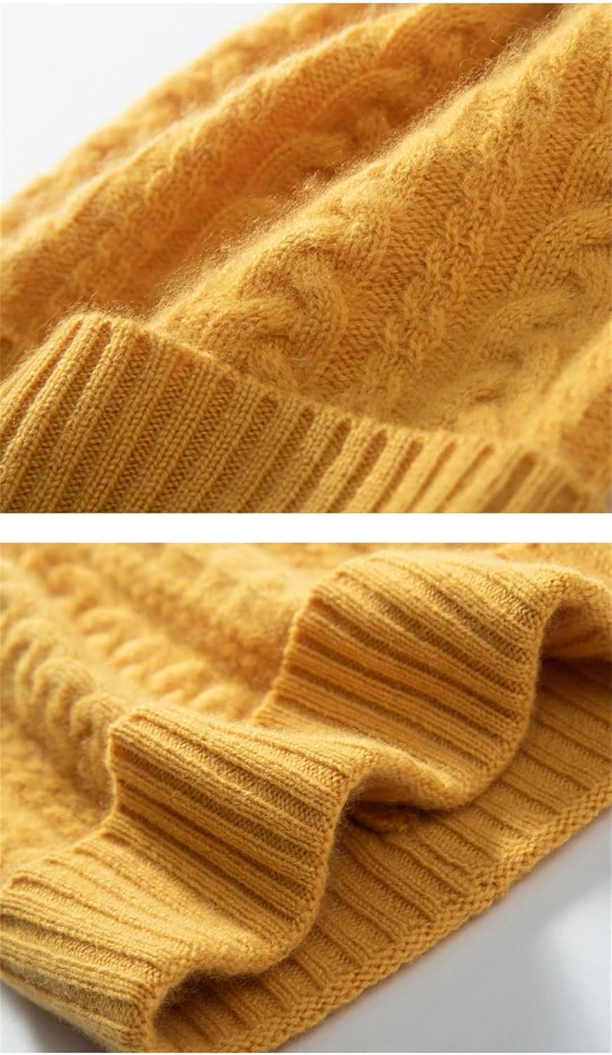 Children Cashmere Cable Knit Beanies Boy Caps Wool Hat Girl New Year Xmas Winter Warm Hair Bonnet Kids