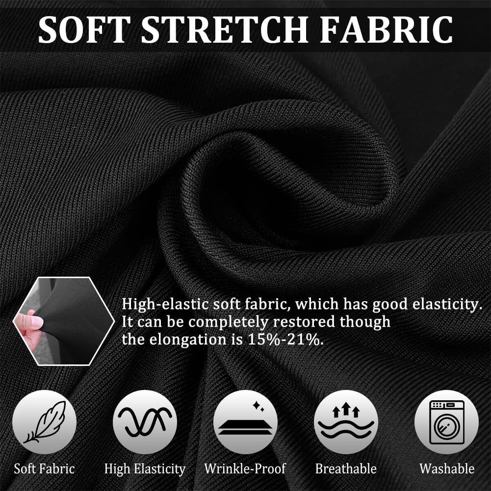 WinPower Indoor Sports Car Cover Stretch Dustproof Protection Fit 164-181 Inch Full Car Cover for Underground Garage Car — view 4