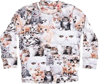 Airhole Unisex Junior Thermal Baselayer Milk Fleece Set - Meow | Medium