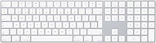 Apple Magic Keyboard with Numeric Keypad (Wireless, Rechargable) (British English) - Silver