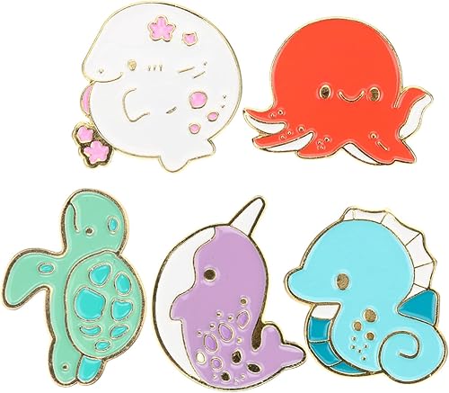 Miniatura 2 de KESYOO 10 Pcs Brooch Wedding Ceremony Decorations Animal Decor Sea Decor Broach Broches Brooches for Women Personalized Shawl Brooch Backpacks