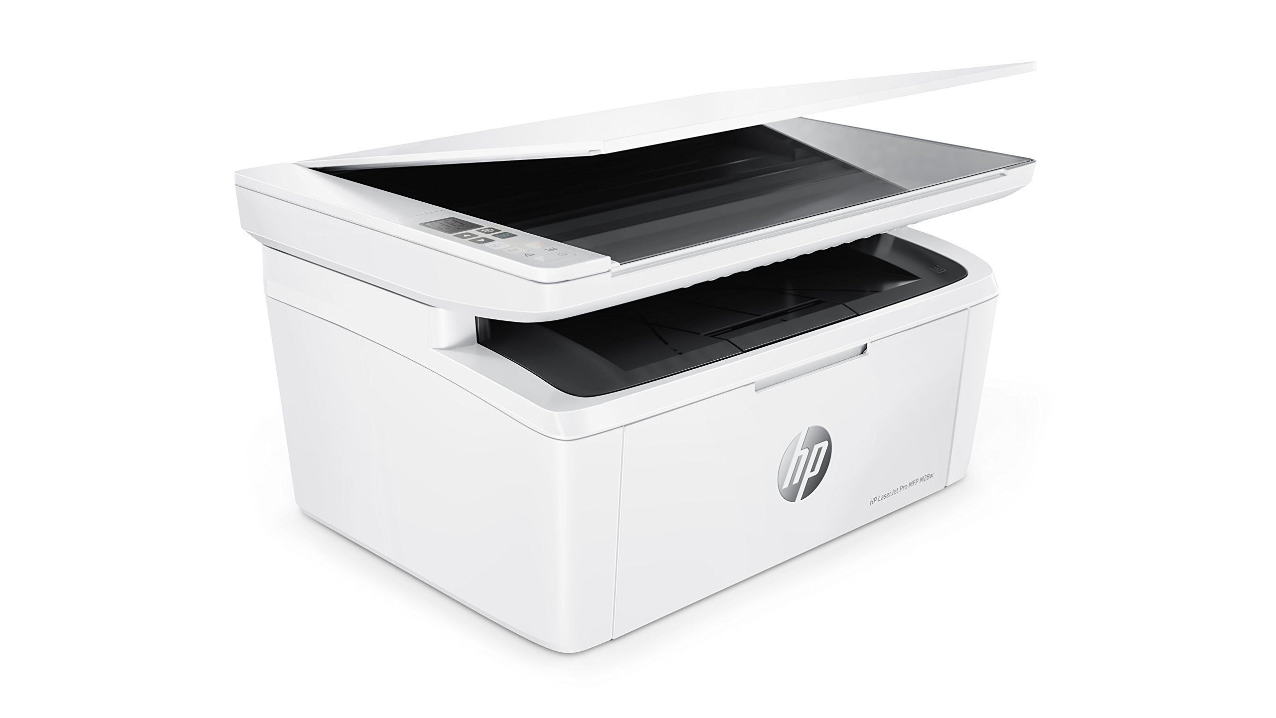 HP W2G55A#B19 LaserJet Pro M28w Multifunktionsgerät Laserdrucker (Schwarzweiß Drucker, Scanner, Kopierer, WLAN, Airprint) weiß