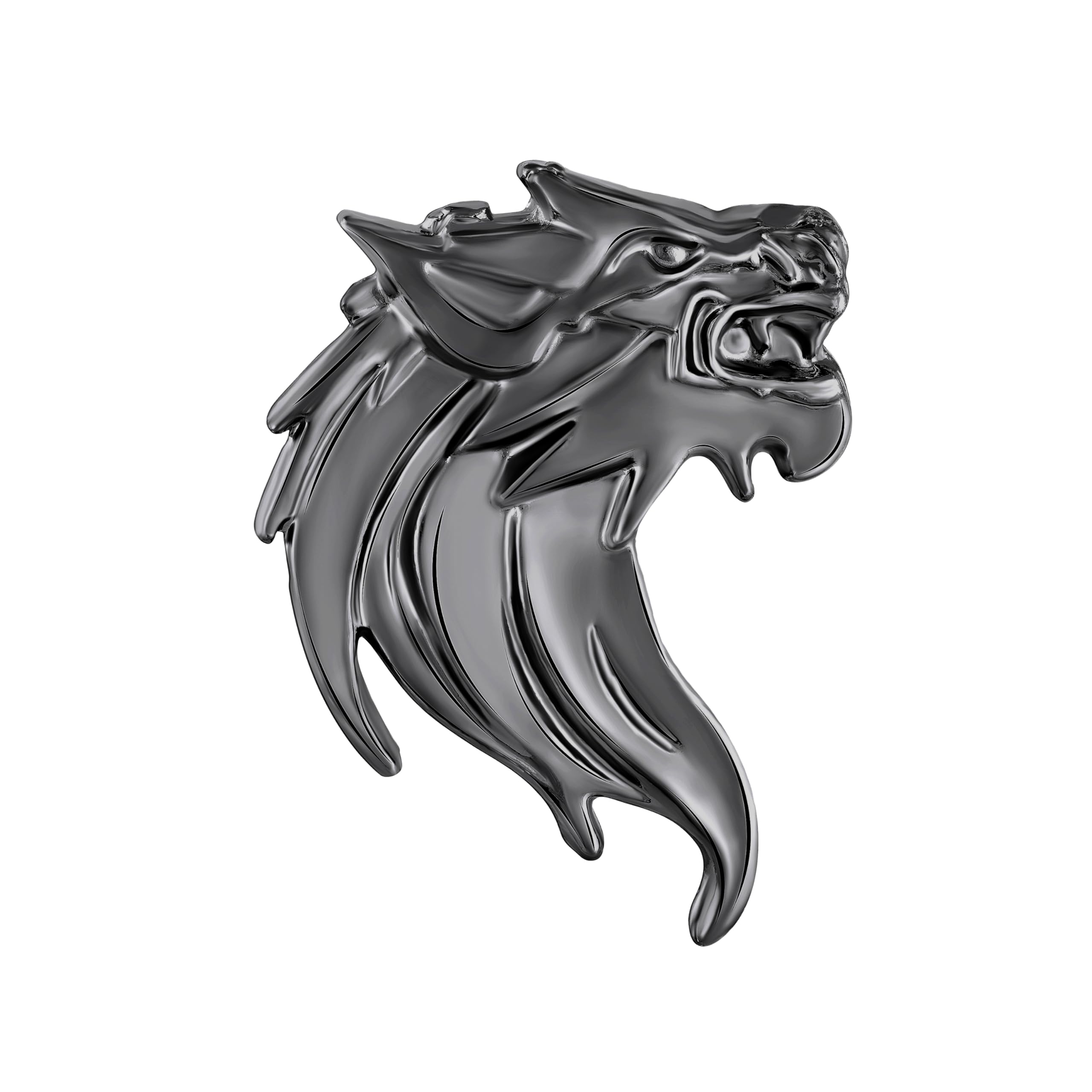 Gold Plated Lion-Shaped Classic Blazer Pin Brooch for Men (PABP1101113PR)-image-26