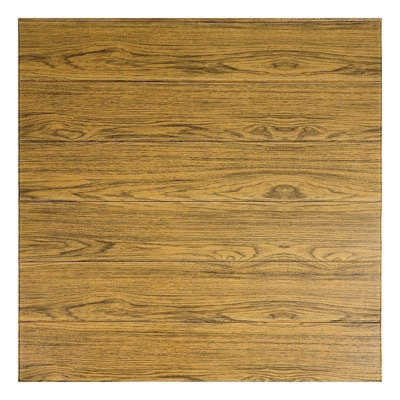 Image of 3D Brick Wallpaper for Wall | Self Adhesive PE Foam DIY Panel | Peel & Stick Decor for Home, Living, Bedroom & Office (70 x 77 cm, Appx 5.8 Sq Ft) (1, Dark Brown)