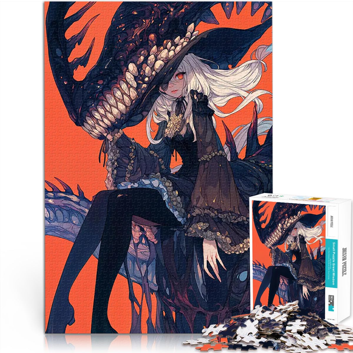 1000 Piece Jigsaw Puzzles for Adults Jigsaw Enigma Protectorate Spielspielzeug Künstlersammlung, Bildende Kunst75x50cm
