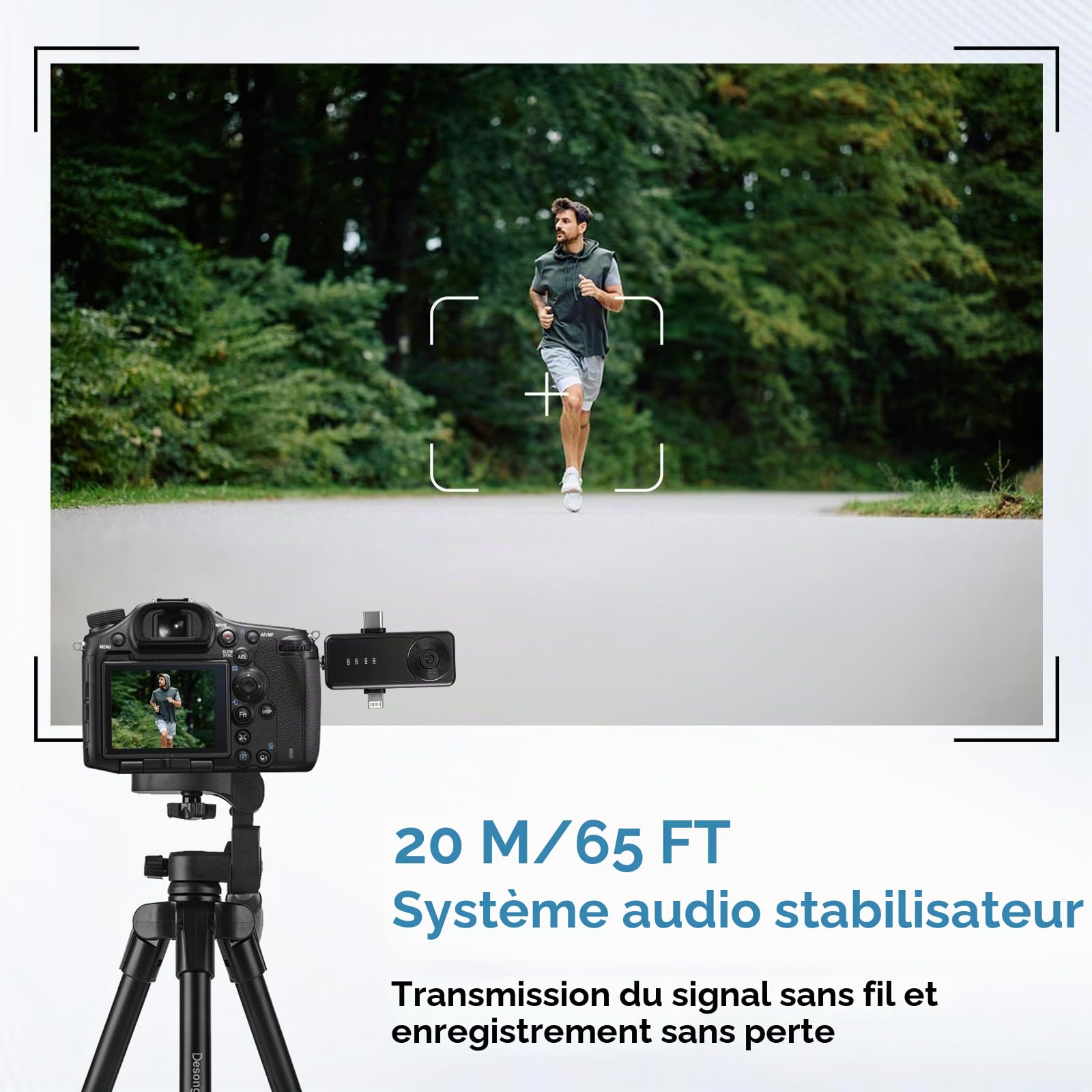 Lot de 4 microphones cravate sans fil avec écran LED, micro cravate à clipser, mini microphone avec réduction du bruit pour enregistrement vidéo, vlogging TikTok