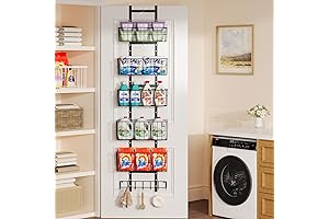Adjustable Over the Door Laundry Room Organizer: Keeping Your Laundry Room Organized and Serene