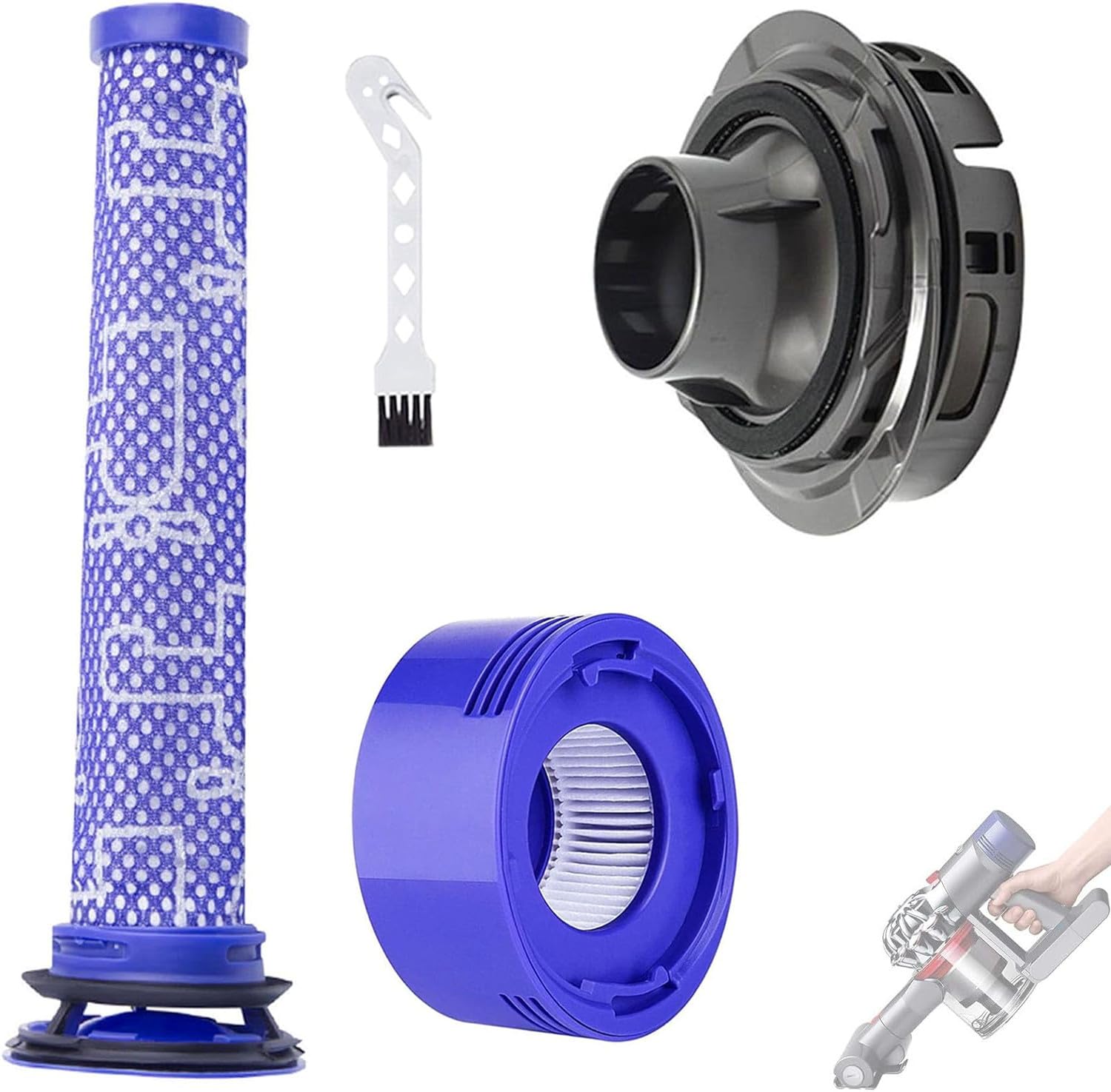 N.D Motore Coperchio Posteriore Parti di Ricambio per Dyson V7 V8 Aspirapolvere Accessori