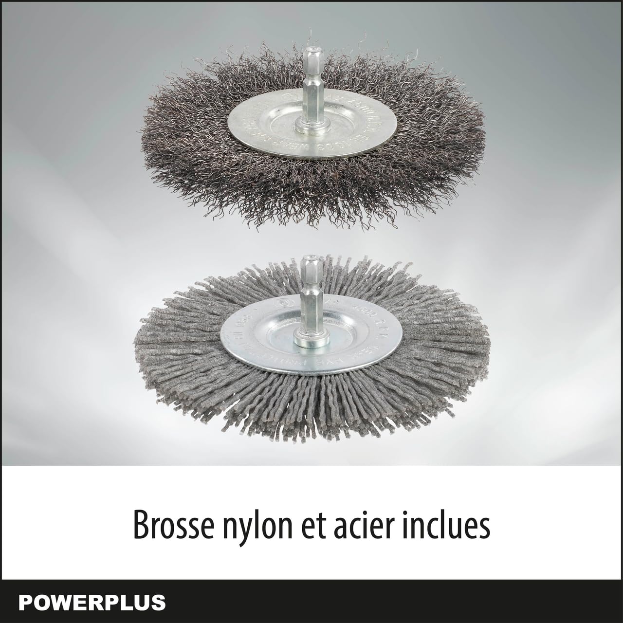 Powerplus Brosse à joints pour mauvaises herbes 400W, Ø 110 mm POWXG6650