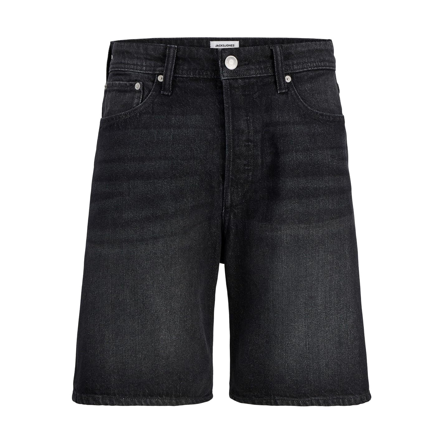 Jack & Jones Men's Black Denim Denim Shorts S