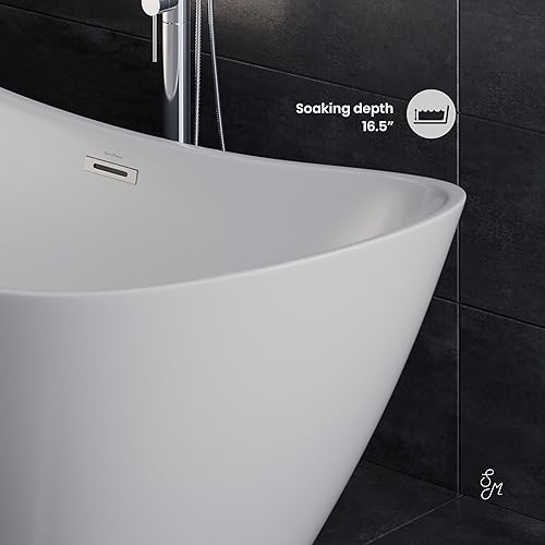 Vista 16 de Swiss Madison SM-FB572 Ivy 67" Bañera ovalada