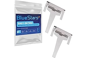 BlueStars DA61-06796A Refrigerator Clip Drain Evaporator for Samsung Refrigerators (Pack of 2)