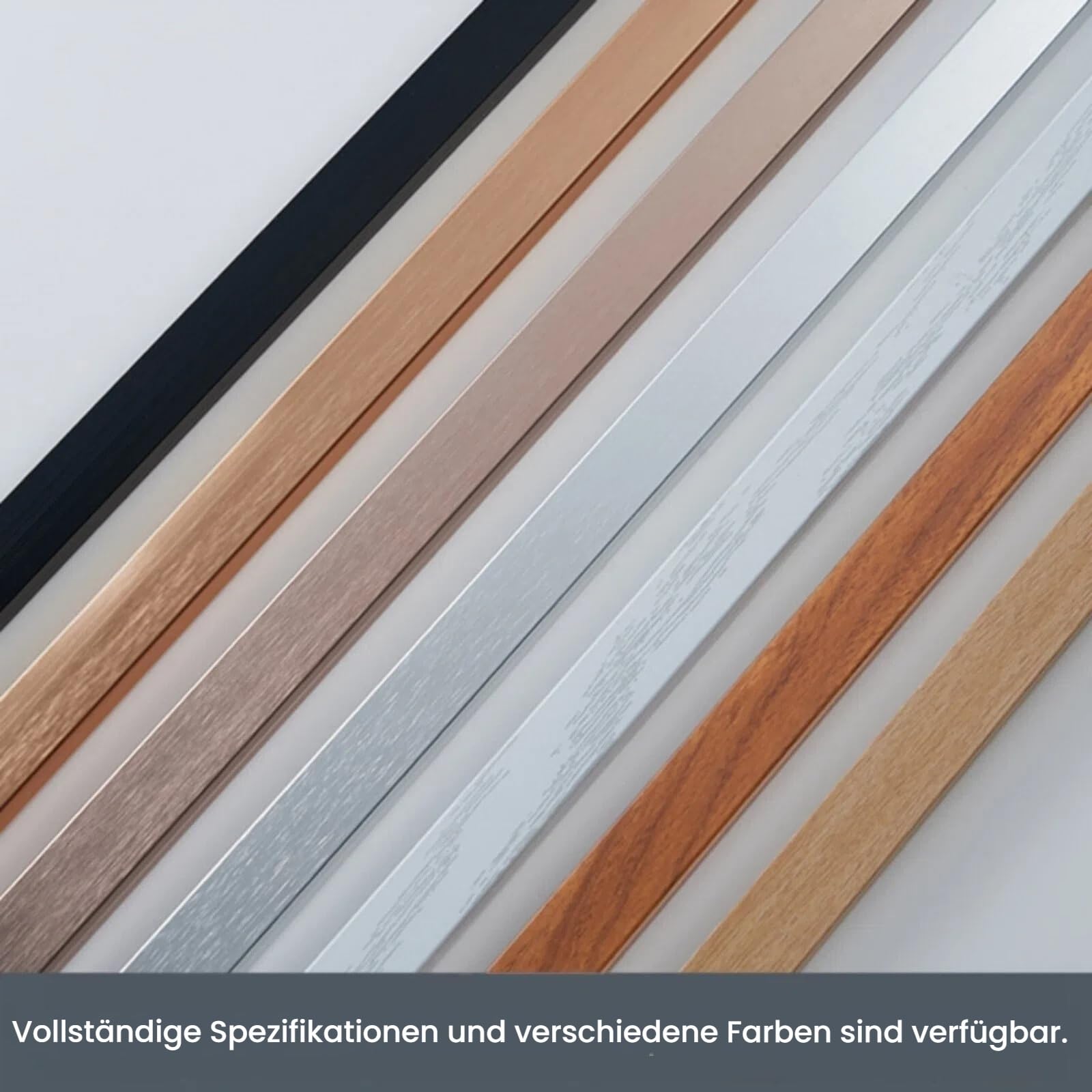 Aluminium Kabelkanal 20–40 Mm Breite Modulare Kabelverkleidung, 100 cm* 3 Stück Kabelabdeckung Für Boden Kabelmanagement Und Kabelschutz Für Sichere Kabelführung(Silver,40 * 20mm)