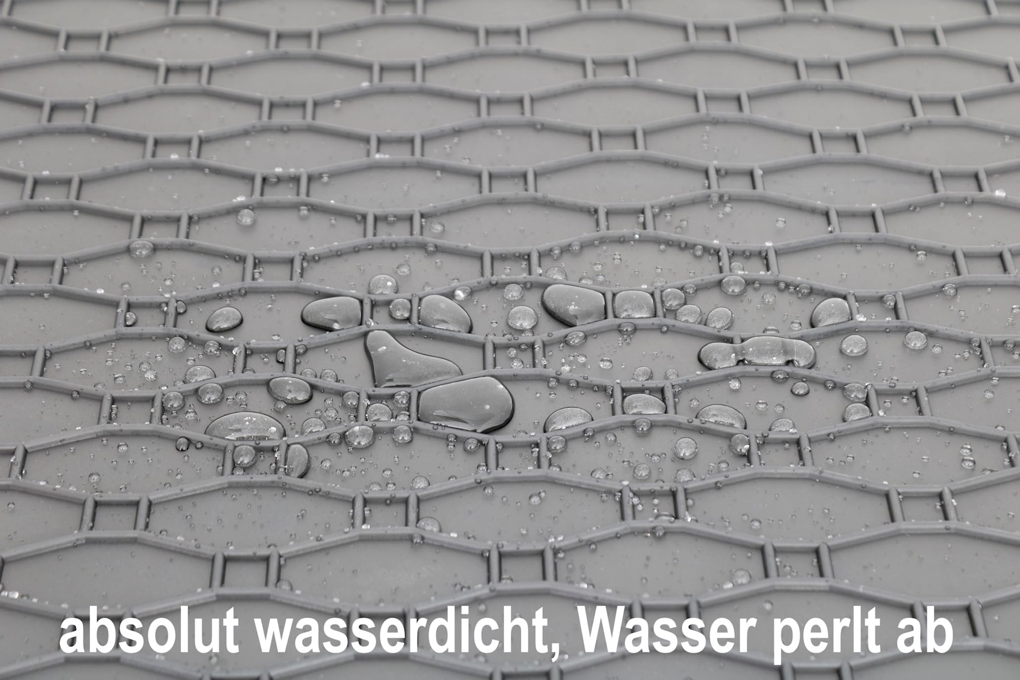 AD Tuning Gummifußmatten Set 4-TLG für Hyundai Staria (2022-, nur 9-Sitzer) | Passgenau, Allwetter-Automatten, wasserdicht, rutschfest, pflegeleicht, robust, langlebig