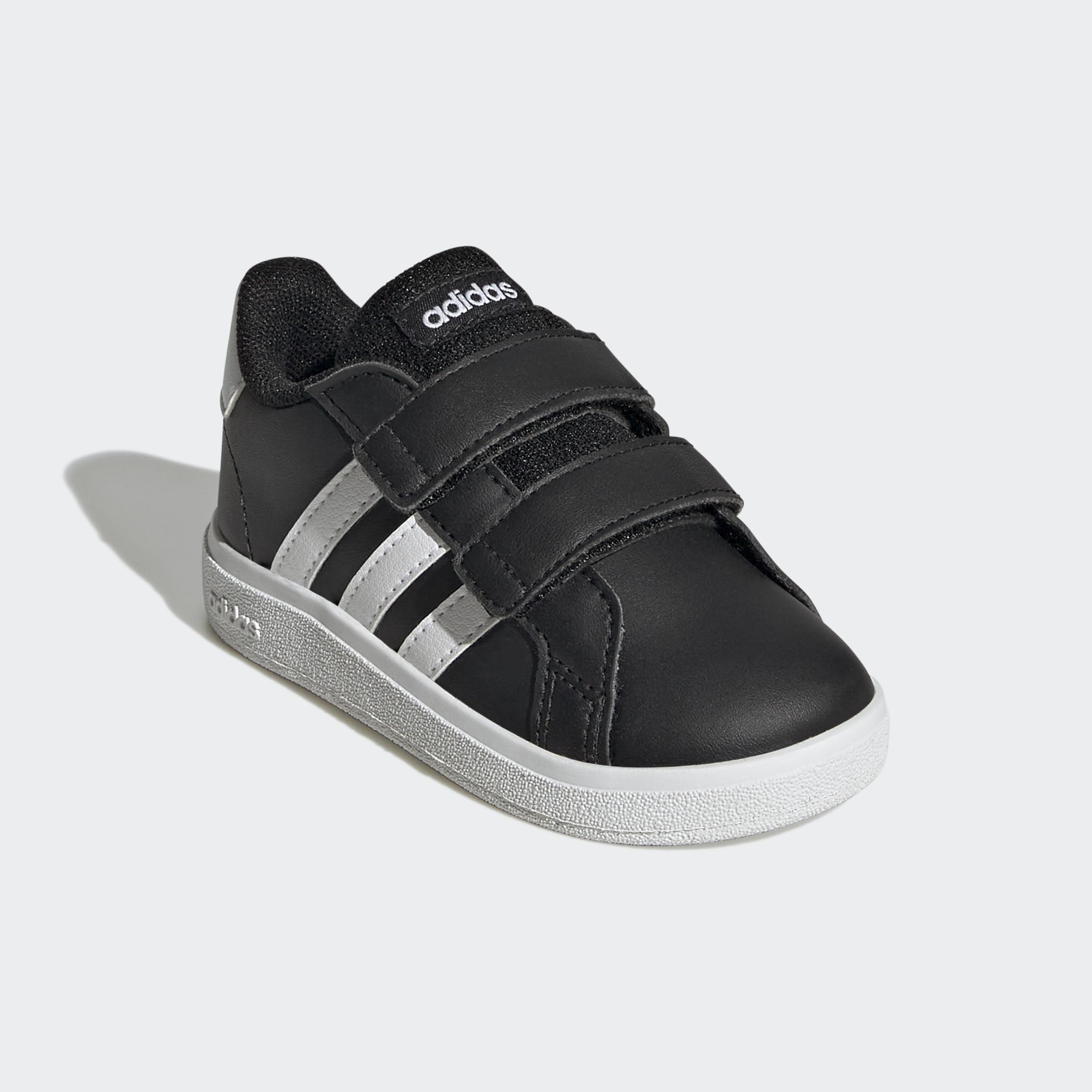 adidas Scarpe da Ginnastica Bianche Grand Court Lifestyle Hook And Loop