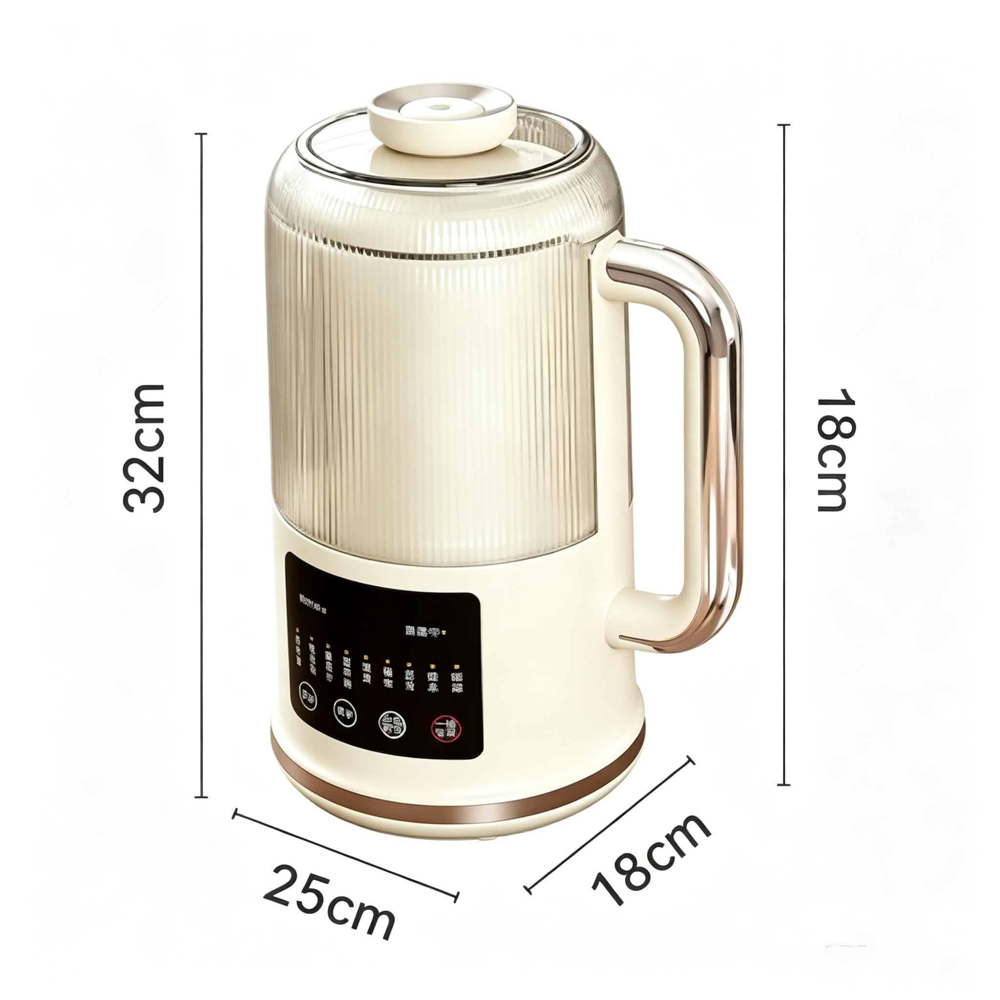 Automatyczny Blender Do Mleka Orzechowego 800 W, 1700 Ml Na Bazie Roślin