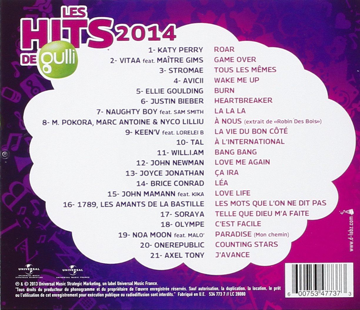 Les Hits De Gulli 2014