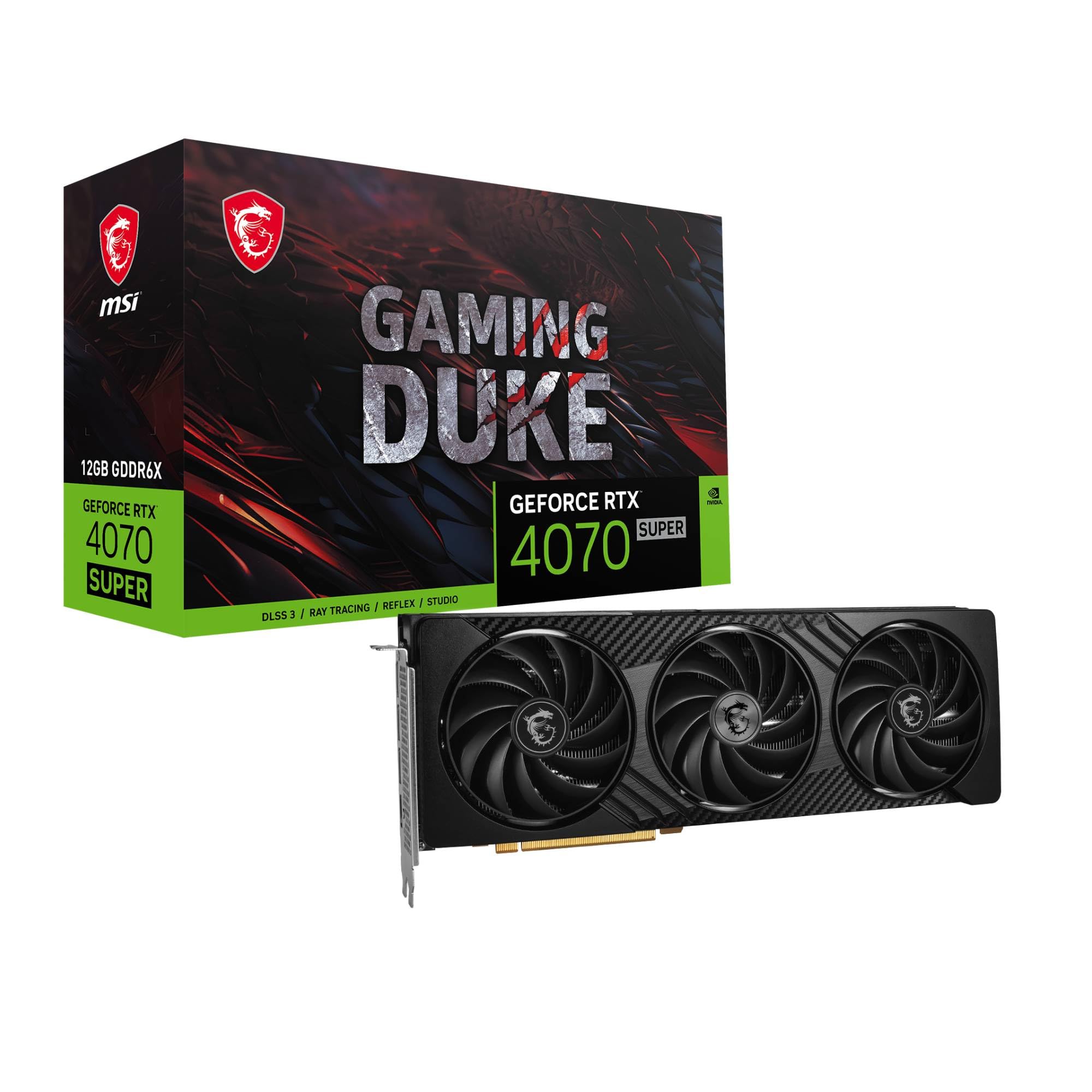 Amazon.in: Buy MSI GeForce RTX 4070 Super 12G Gaming Duke 3X 
