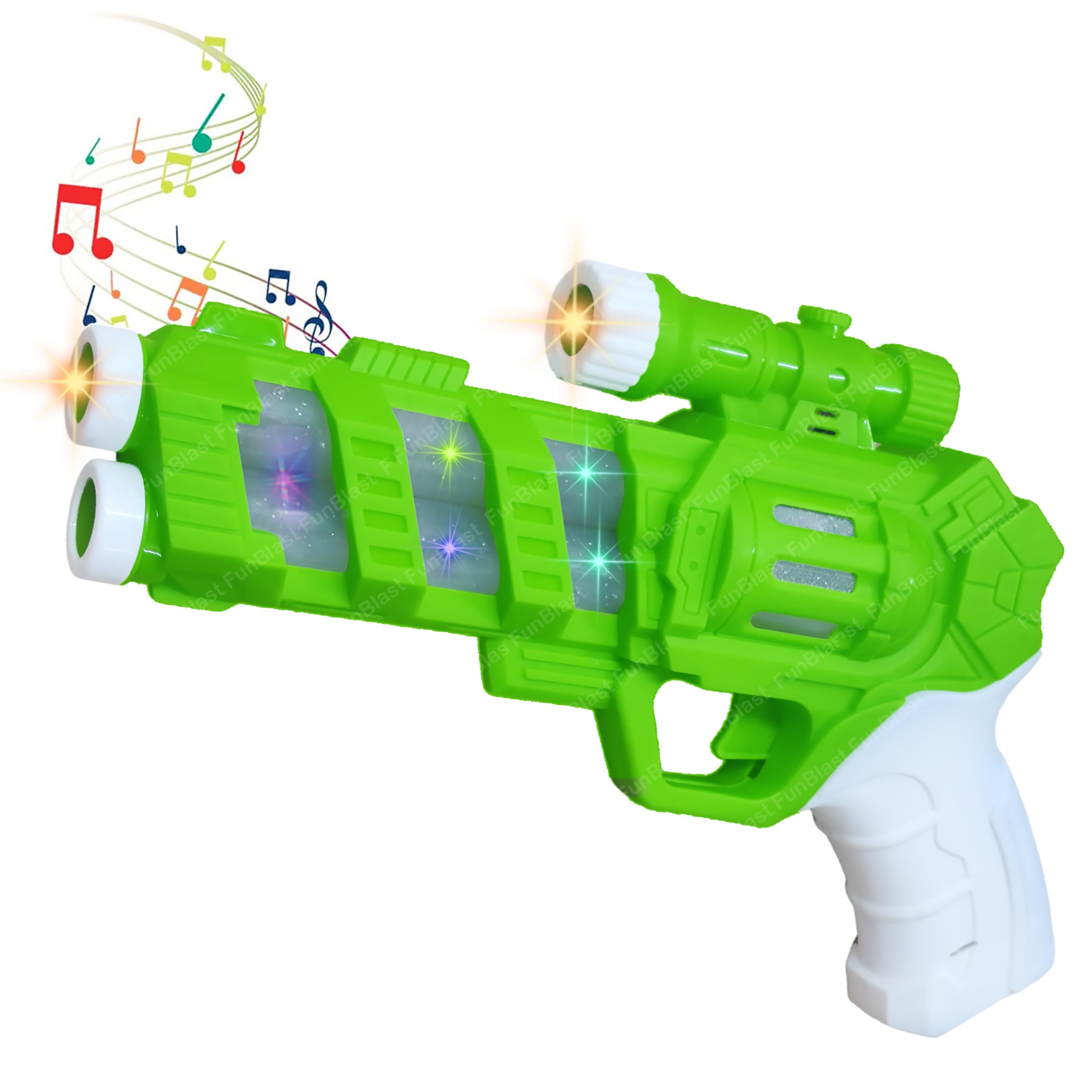 FunBlast Gun Toys for Kids – Flash Gun Toy for Kids, Pretend Play Toys for Kids, Electric Gun Toy with Light & Sound Kids, Role Play Toys for 3+ Years Boys Girls Children (Green) (B0CK2NM6VF) Amazon Price History, Amazon Price Tracker
