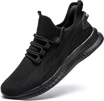 Unisex Mens Running Shoes For Women Tennis Gym Sneakers Slip-on Walking