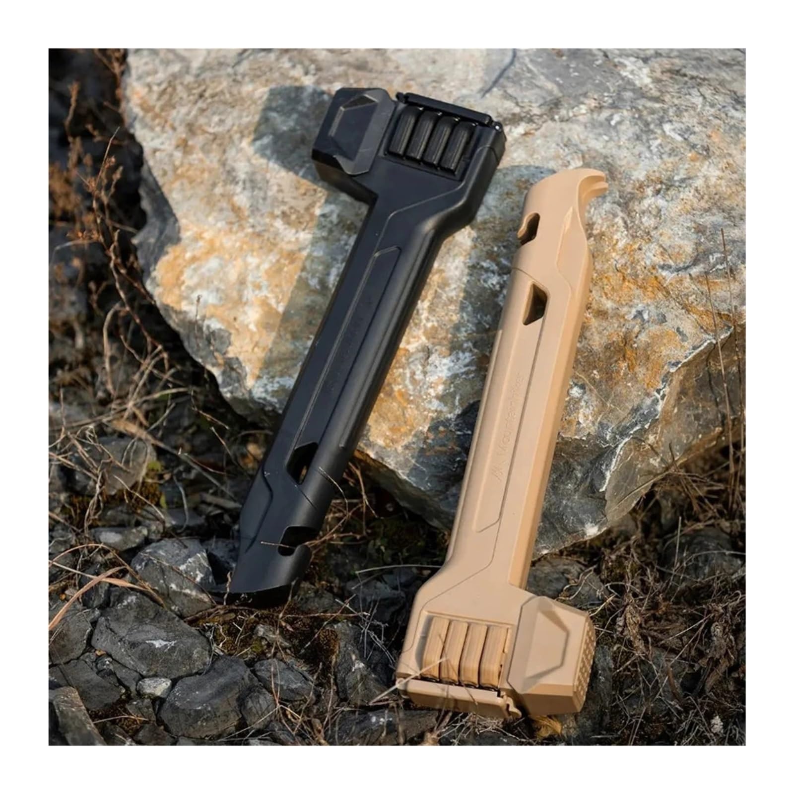 Camping Hammer 8-teiliges Camping-Zeltbeine und Hammer-Set, Zeltheringe, Bodennägel, 18 cm Länge, Outdoor-Camper, Touristenbedarf, Zubehör