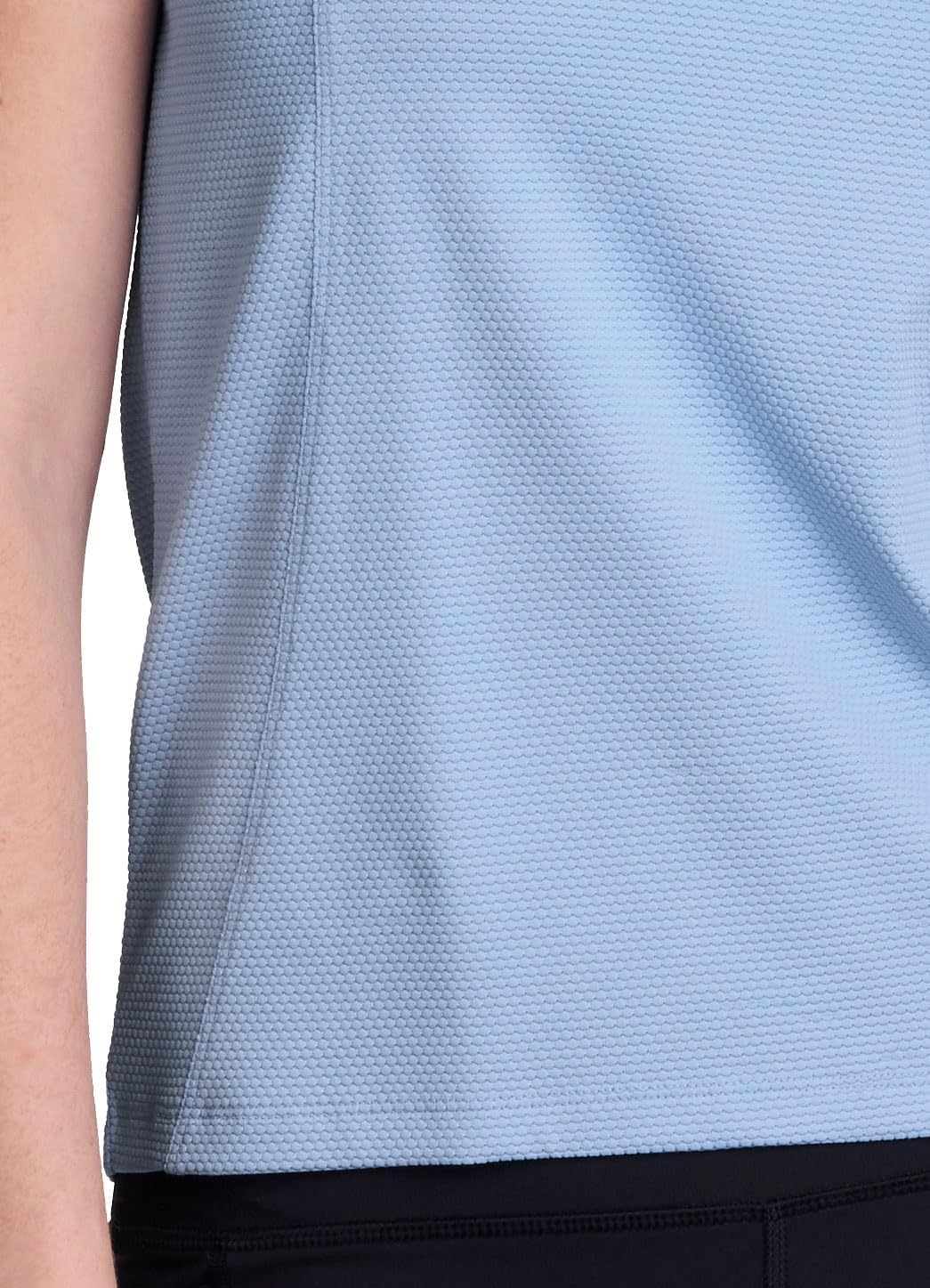 RBX Active Women's Mesh Workout Top Short Sleeve Crewneck Quick Drying Running T-Shirt with Breathable Fabric - Image 3