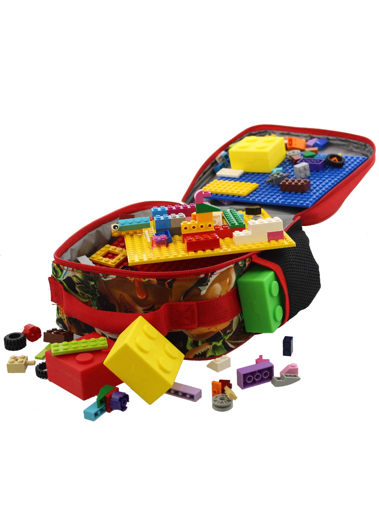 Lego Jurassic World Dinosaurs Boys Soft Insulated School Lunch Box (One Size, Lego Jurassic) - Image 6