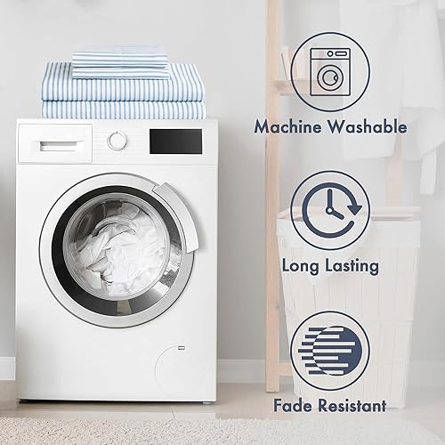 Miniatura 6 de Madison Park Essentials Jaxon - Juego de edredón y sábanas tamaño individual, juego de sábanas y edredón de cama en una bolsa, estampado moderno de