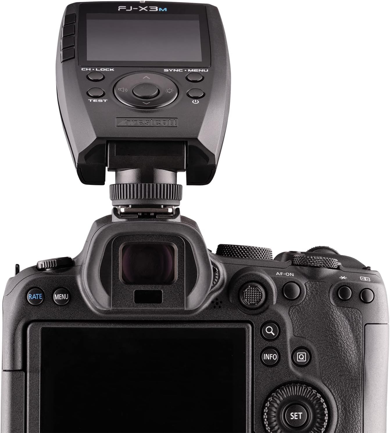 Westcott FJ-X3 M Universal Wireless Flash Trigger with Multi-Brand Camera Mount (Compatible with Canon, Sony, Nikon, Fuji, Panasonic, & Olympus Cameras)