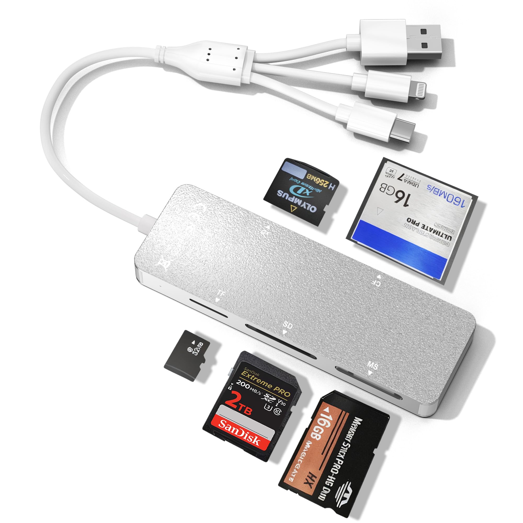 Amazon.co.jp: Memory Stick Pro Duoリーダー Lexar/Sony/Fuji用