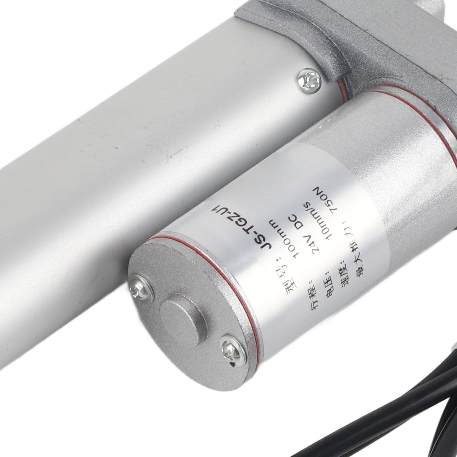 YWBL-WH Siłownik Liniowy 24 V DC Elektryczny System Podnoszenia ze Stopu Aluminium Siła 750 N Skok 100 Mm IP65 Wyłącznik Krańcowy do Elektrycznej Rozkładanej Sofy Stół Zabiegowy Stojak na Aparat