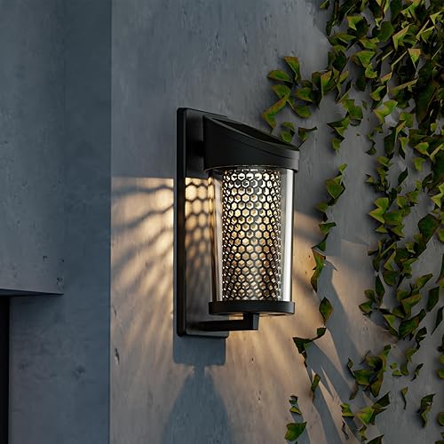 Miniatura 12 de Solar Yard Paquete de 4 Luces de Pared para Exteriores, Accesorio de Luz, Accesorios de Iluminación LED Exterior para Exteriores, Luces de Porche