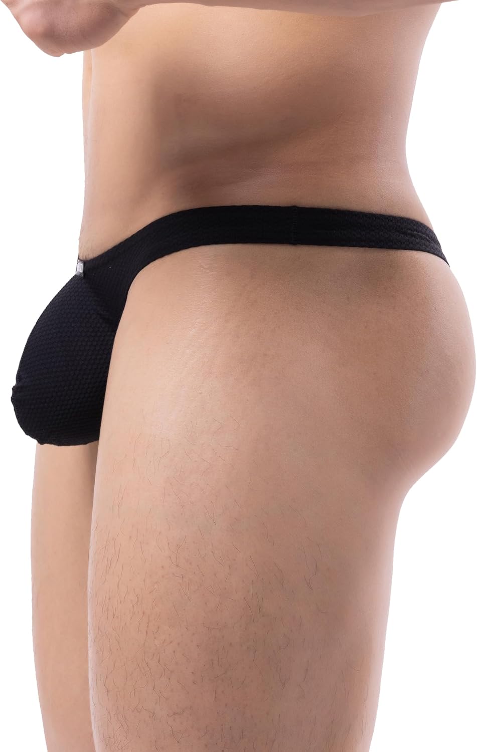 iKingsky Men's Big Pouch Thong Underwear Smooth Low Rise Bulge T-back Panties - Image 5