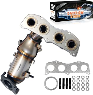 Front Catalytic Converter Compatible with 2002 2003 2004 2005 2006 Toyota Camry/Solara L4 2.4L Catalytic Convertor EPA Compliant 25051-0H050, 25051-0H040